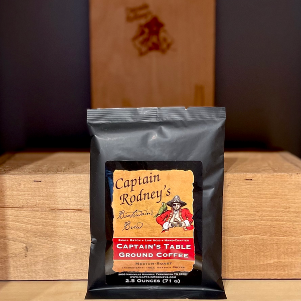 Captain Rodney's Private Reserve - Captain's Table Ground Coffee