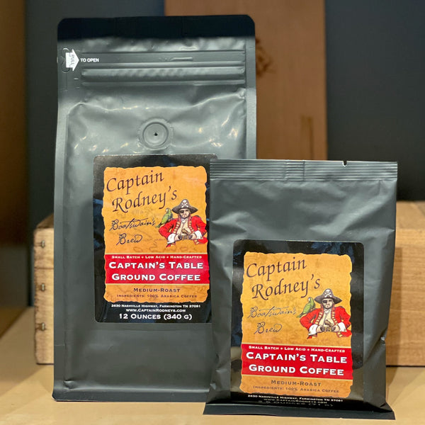 Captain Rodney's Private Reserve - Captain's Table Ground Coffee
