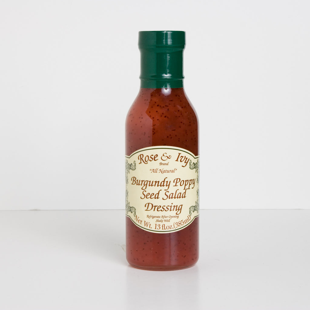 Rose & Ivy Burgundy Poppy Seed Salad Dressing