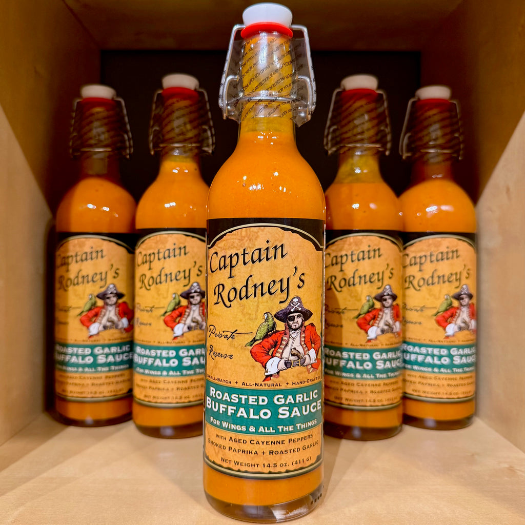 Captain Rodney's Private Reserve - Roasted Garlic Buffalo Sauce