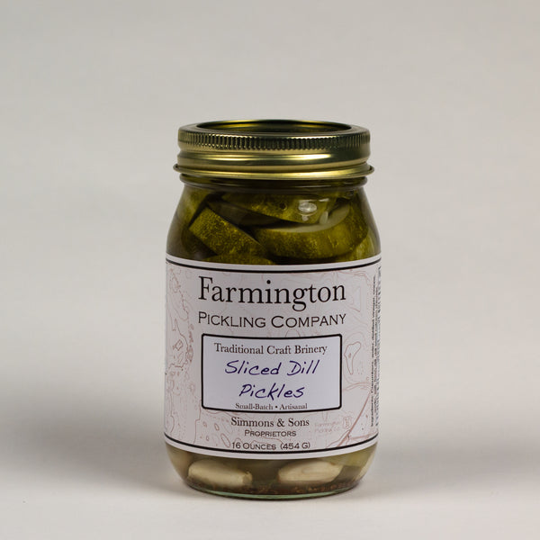 Farmington Pickling Co. Sliced Dill Pickles