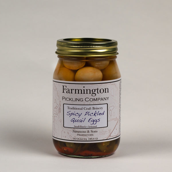 Farmington Pickling Co. Spicy Quail Eggs