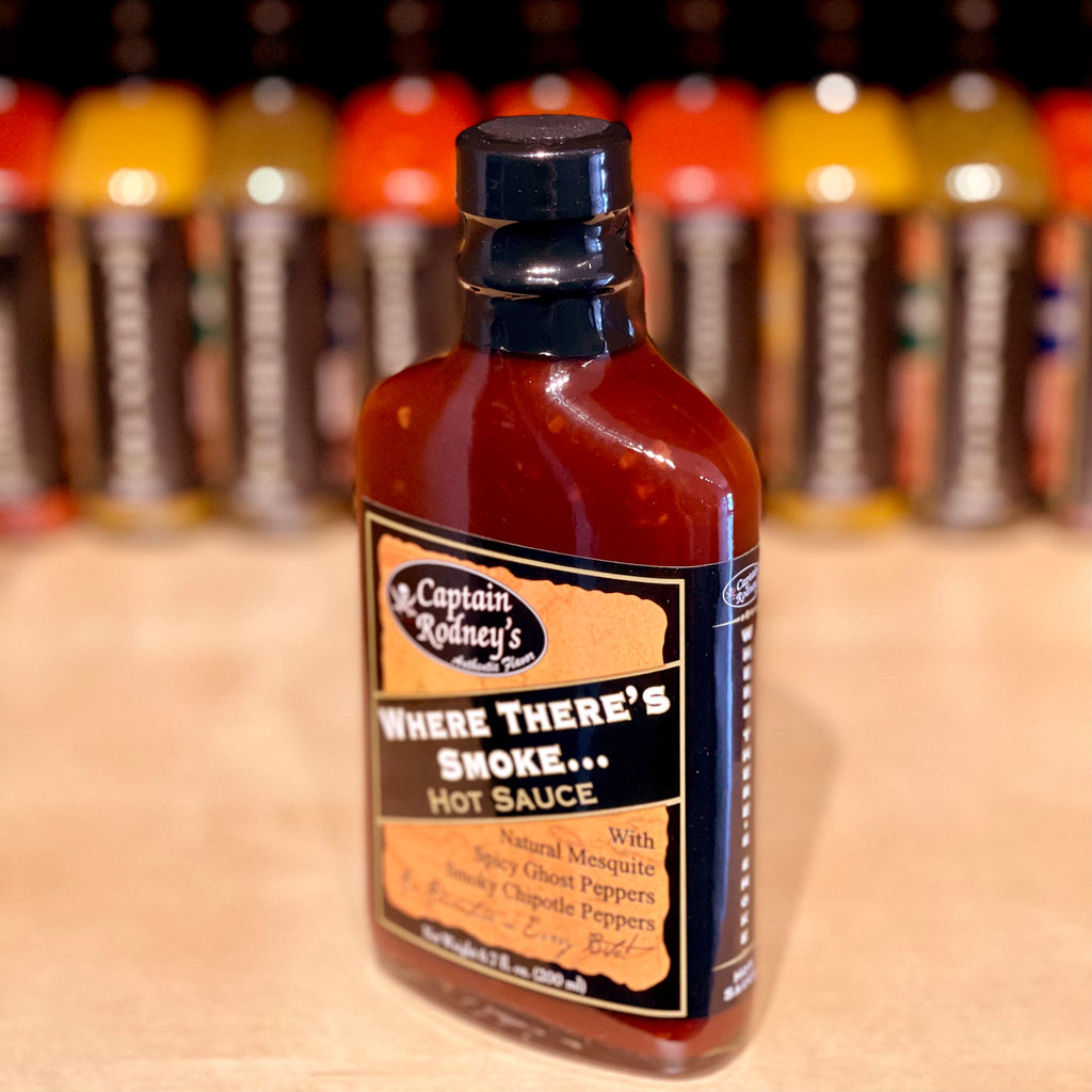 Captain Rodney's Private Reserve - Where There's Smoke Hot Sauce